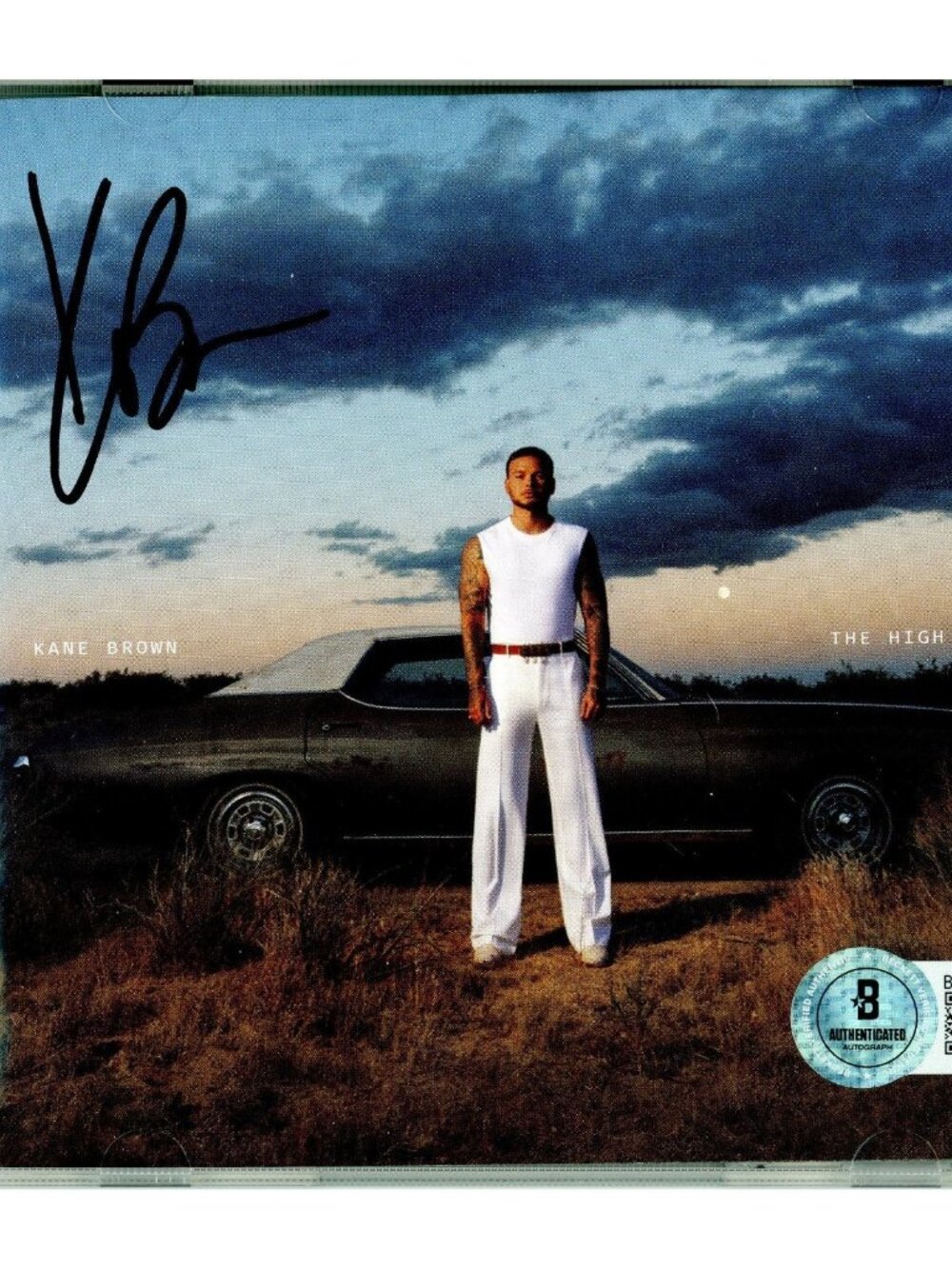 Kane Brown Signed CD The High Road Beckett BAS COA Country Pop